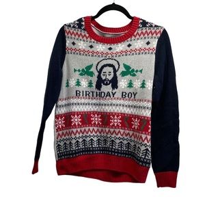 Birthday Boy Christmas Sweater